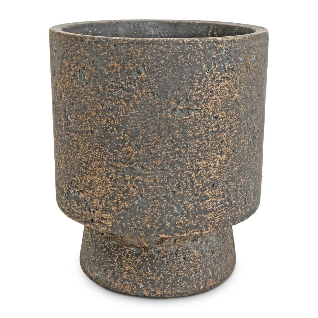 Aily Plant Pot - Earth Cement - Medium