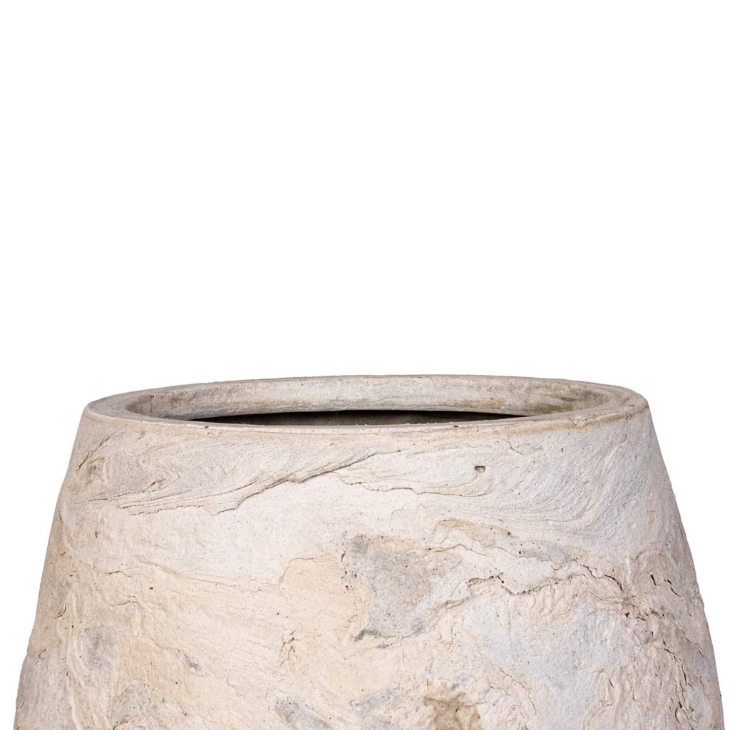 Algar Balloon Planter White Close Up