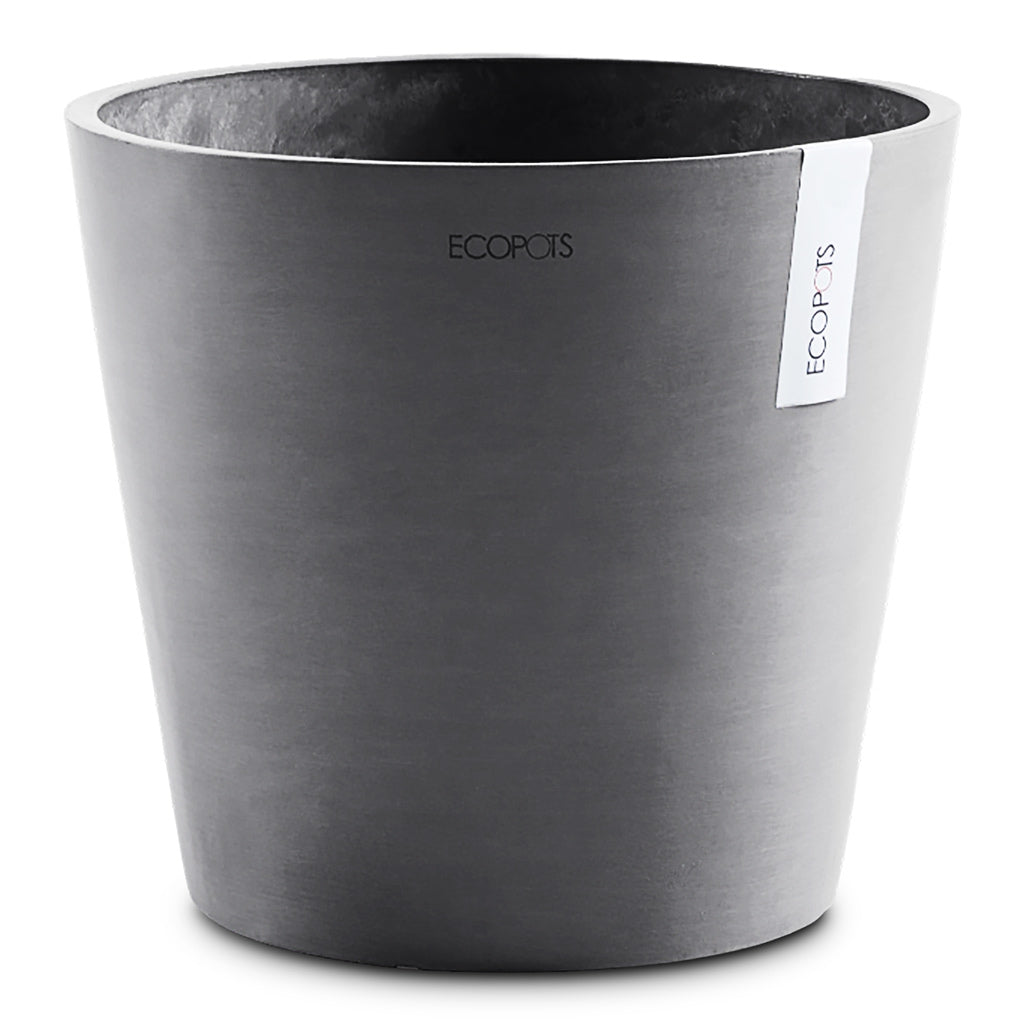 Amsterdam Bucket Planter Grey 30x26cm