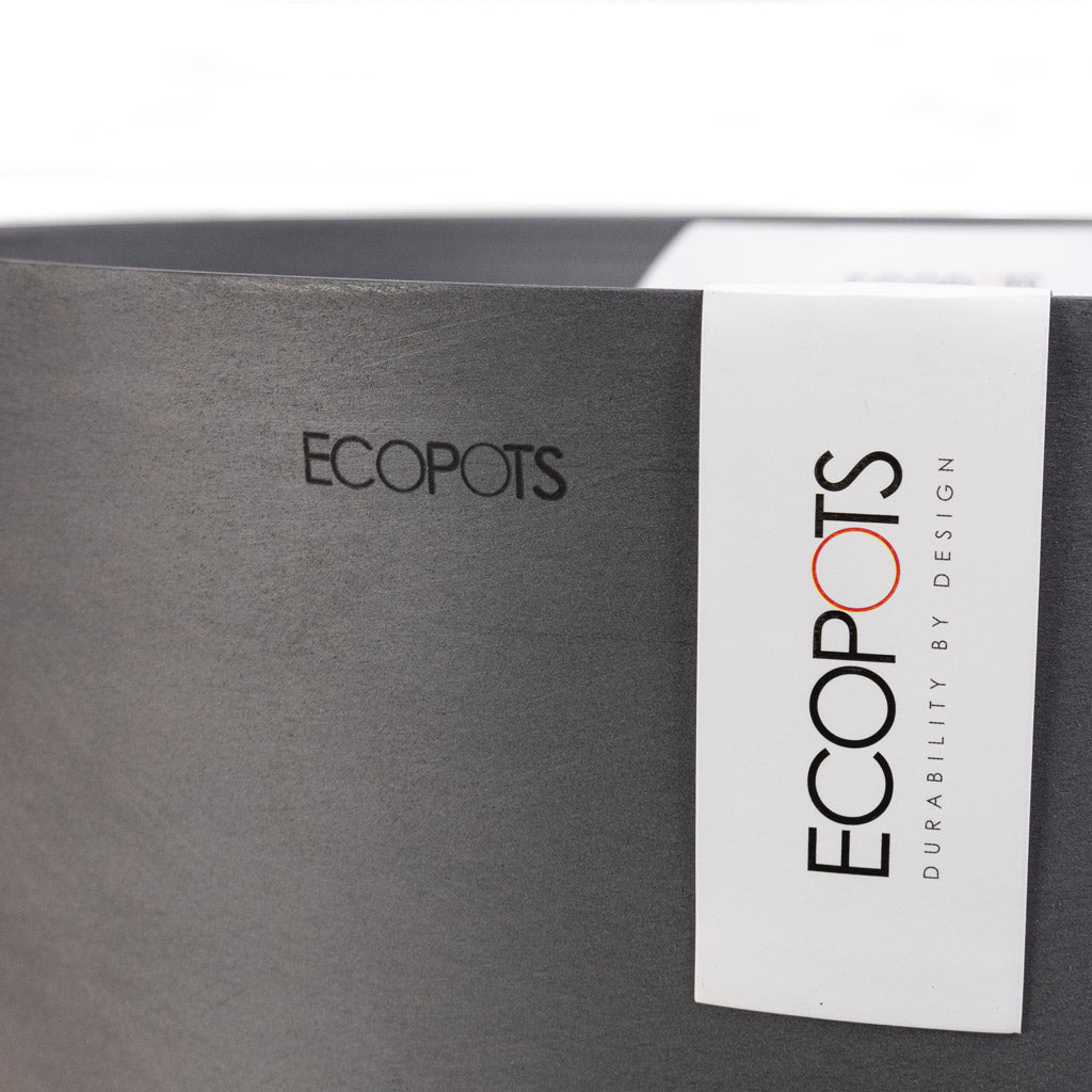 Amsterdam Bucket Planter Grey Close Up