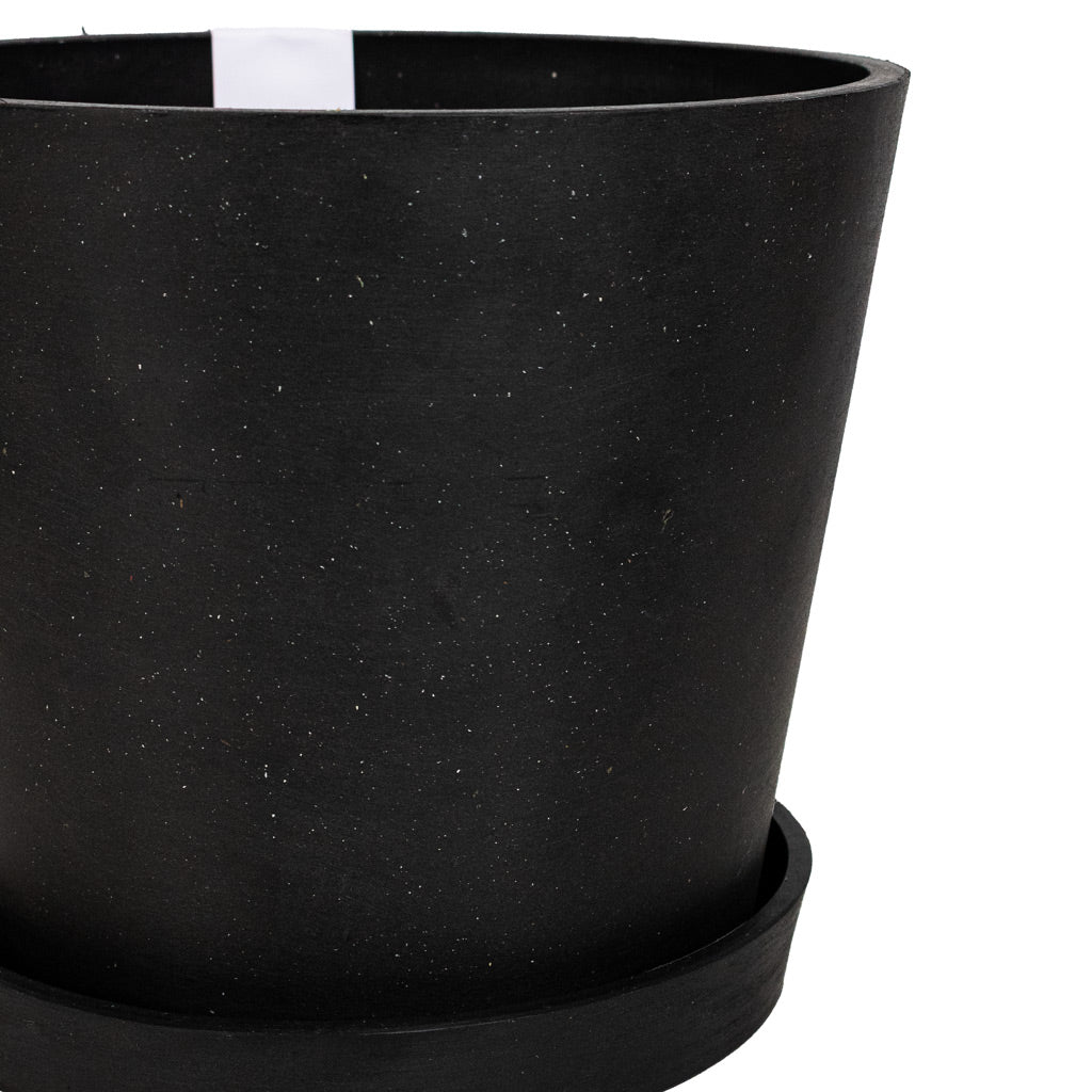 Amsterdam Bucket Planter Slate Close Up