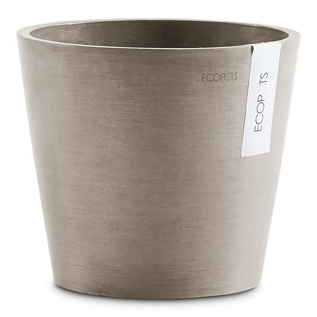 Amsterdam Bucket Planter Taupe 20x18cm