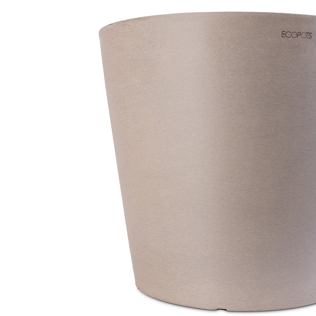Amsterdam Bucket Planter Taupe Detail