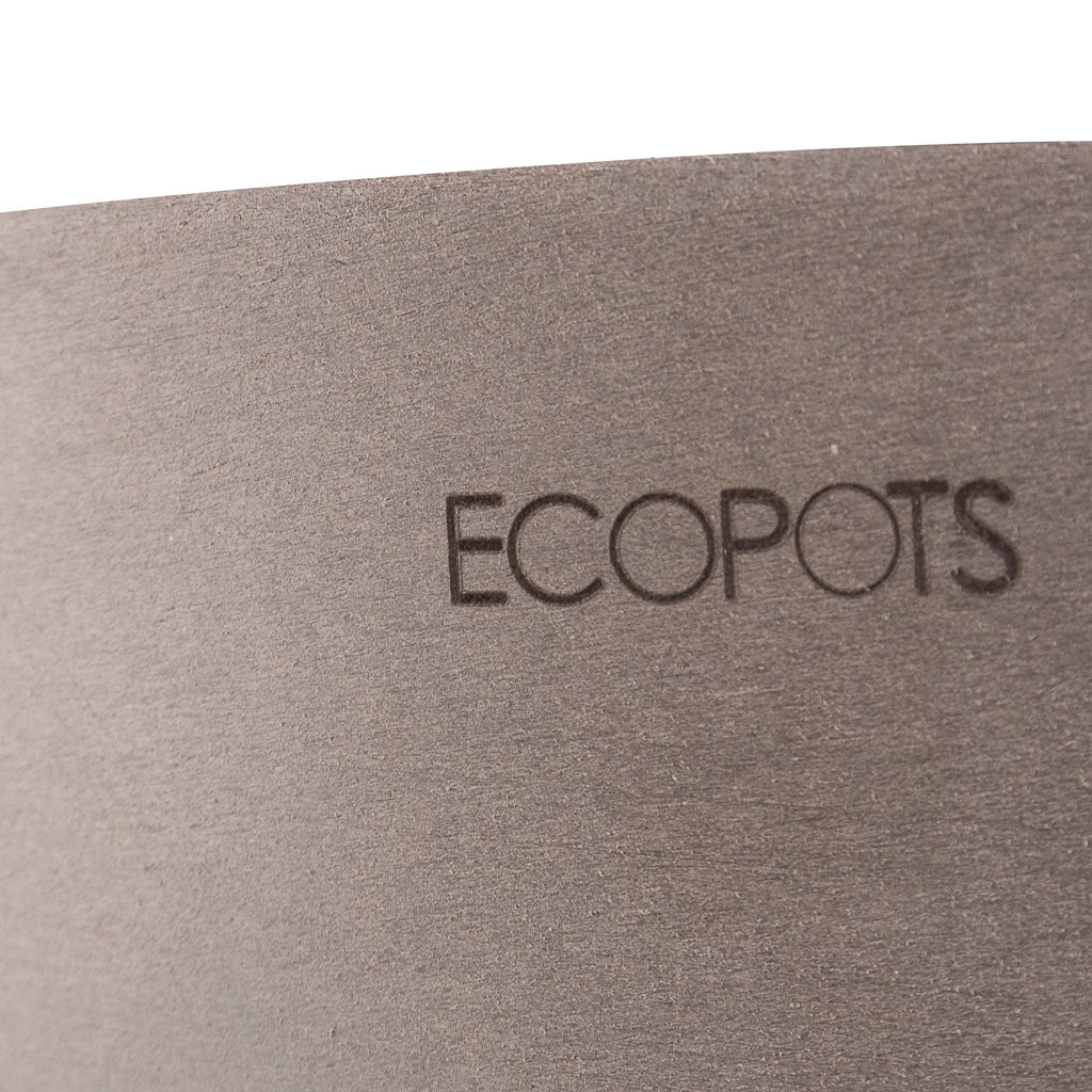 Amsterdam Bucket Planter Taupe Close Up