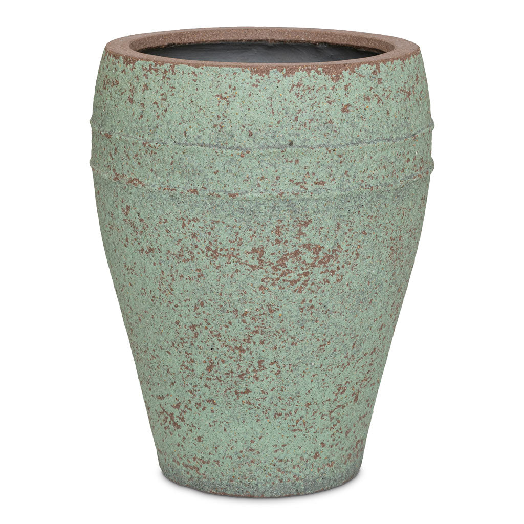 Ares Mediterranean Planter Rustic Green 54x68cm