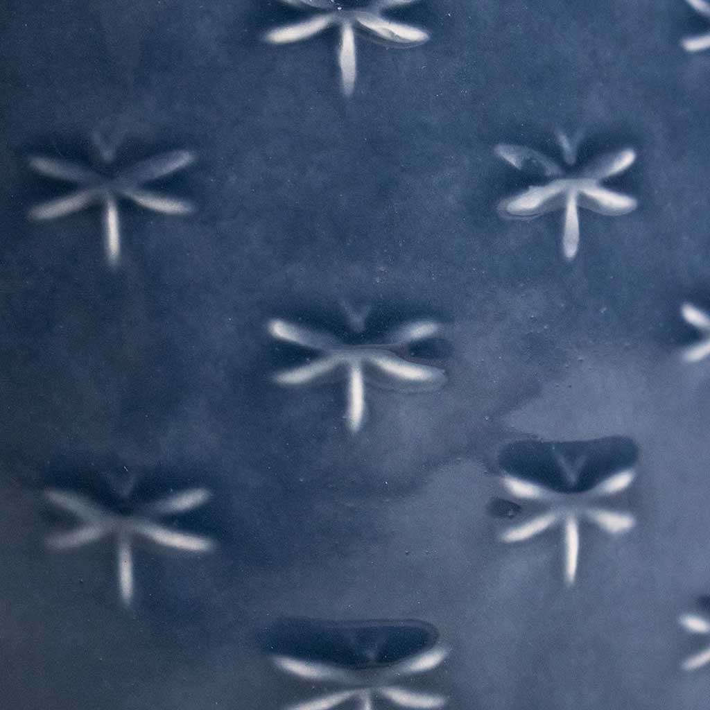 Arley Plant Pot - Blue Dragonfly Surface