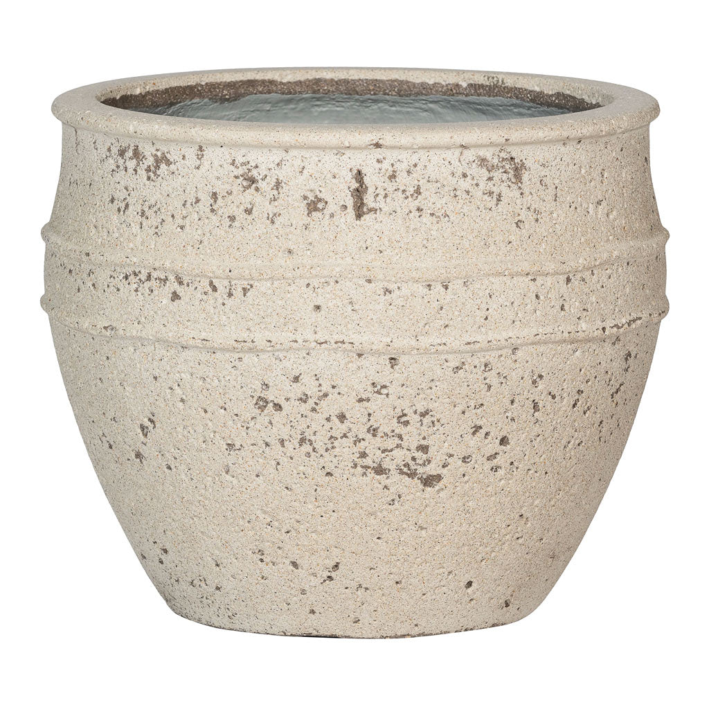 Athena Mediterranean Planter - Chalk White - Medium