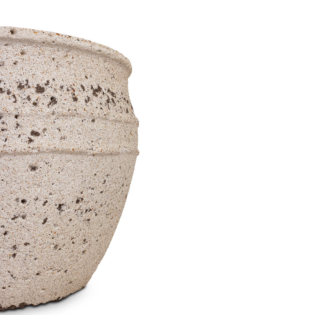 Athena Mediterranean Planter - Chalk White Edge