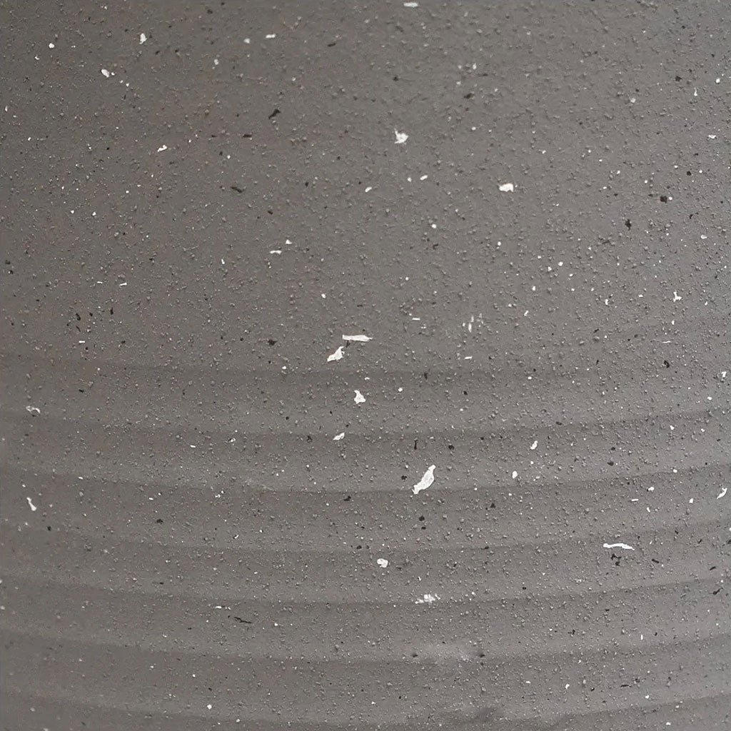 Aurora Terrazzo Handle Plant Pot Slate - Surface