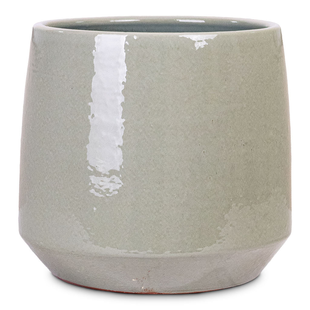 Common Pot Shiny Olive 28x24cm