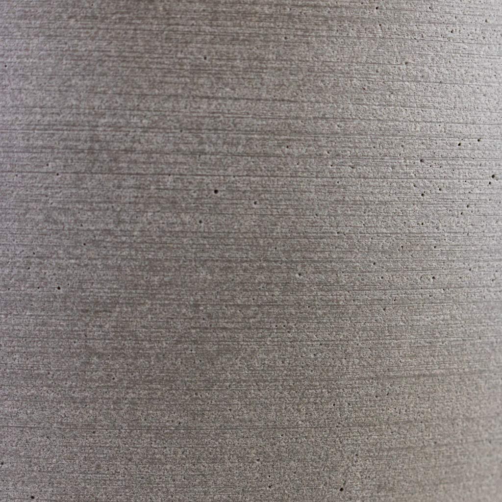 Coral Refined Planter Clouded Grey Close Up