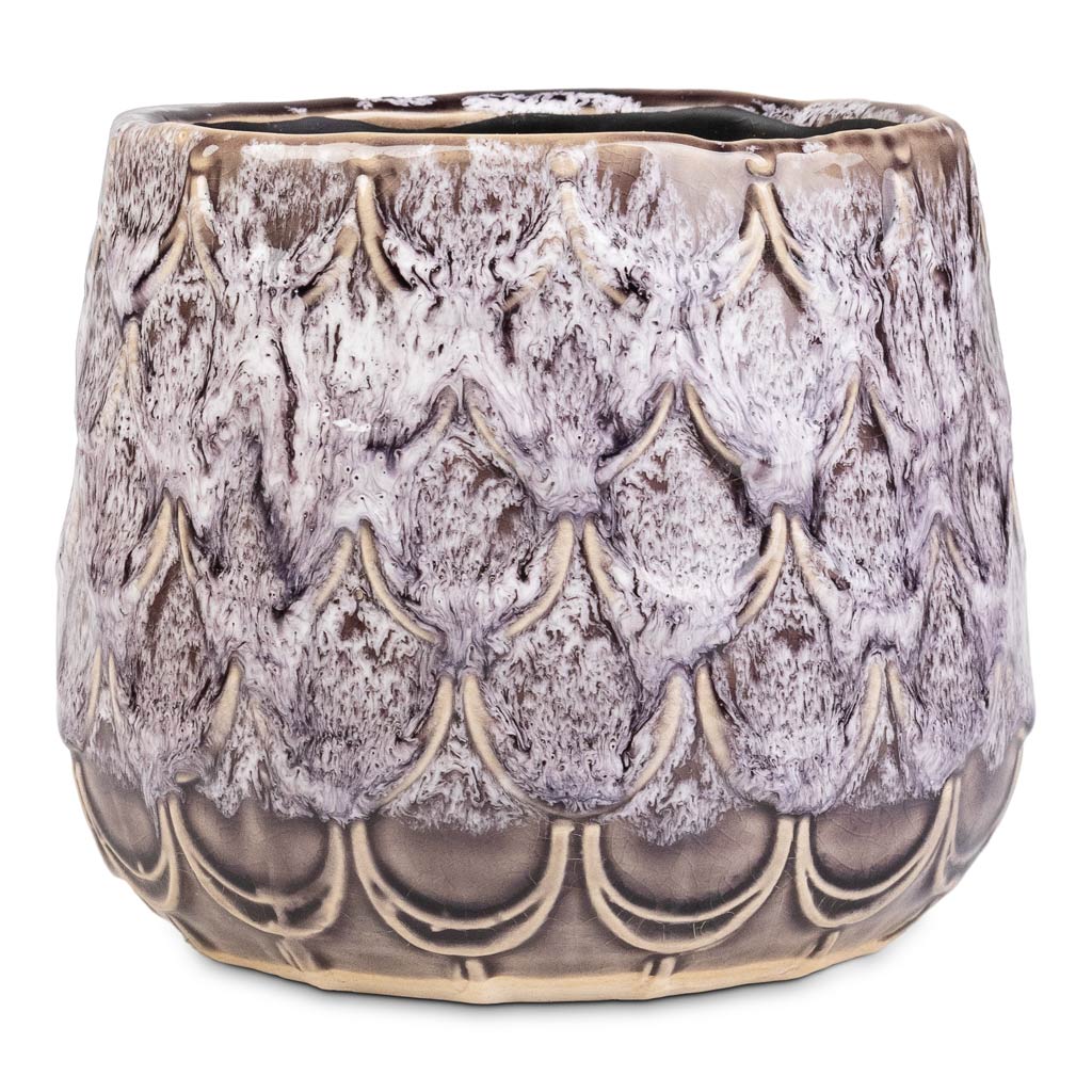 Debby Plant Pot - Lavender 15x14cm