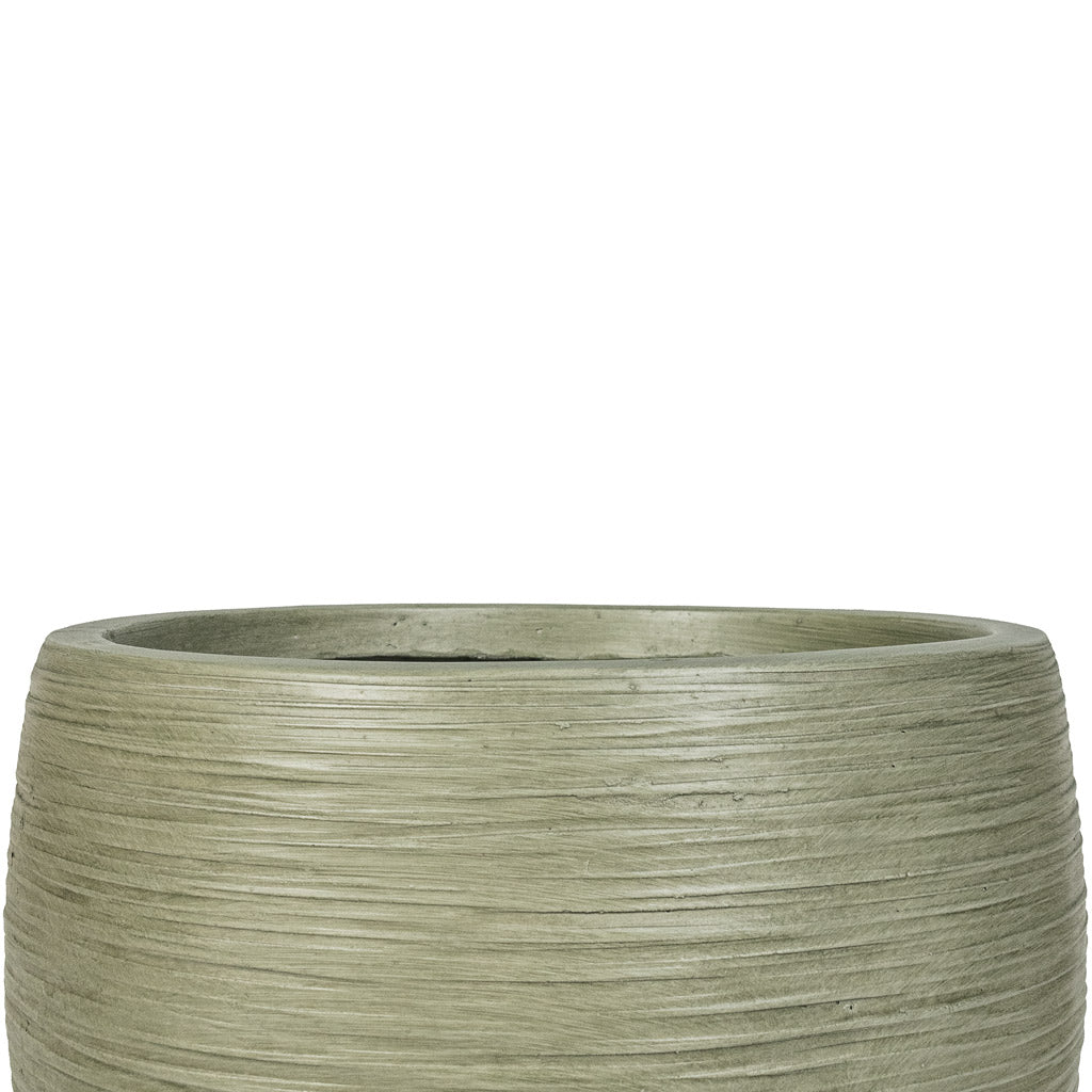 Dune Globe Planter Pistachio Close Up