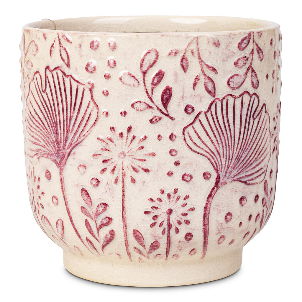 Emilia Pot Pink 14x13cm
