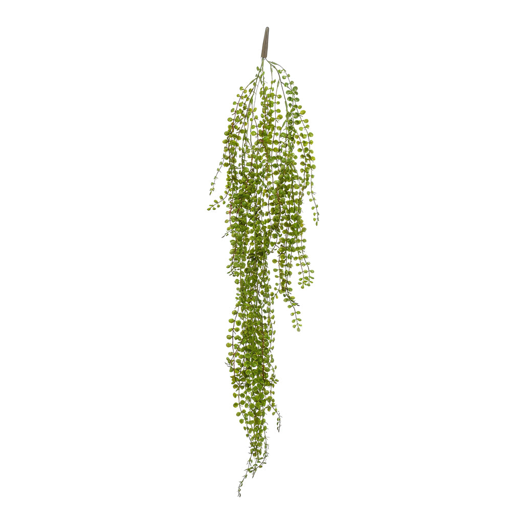 Ficus pumila Hanging Bush Light Green Artificial 100cm (3 stems)