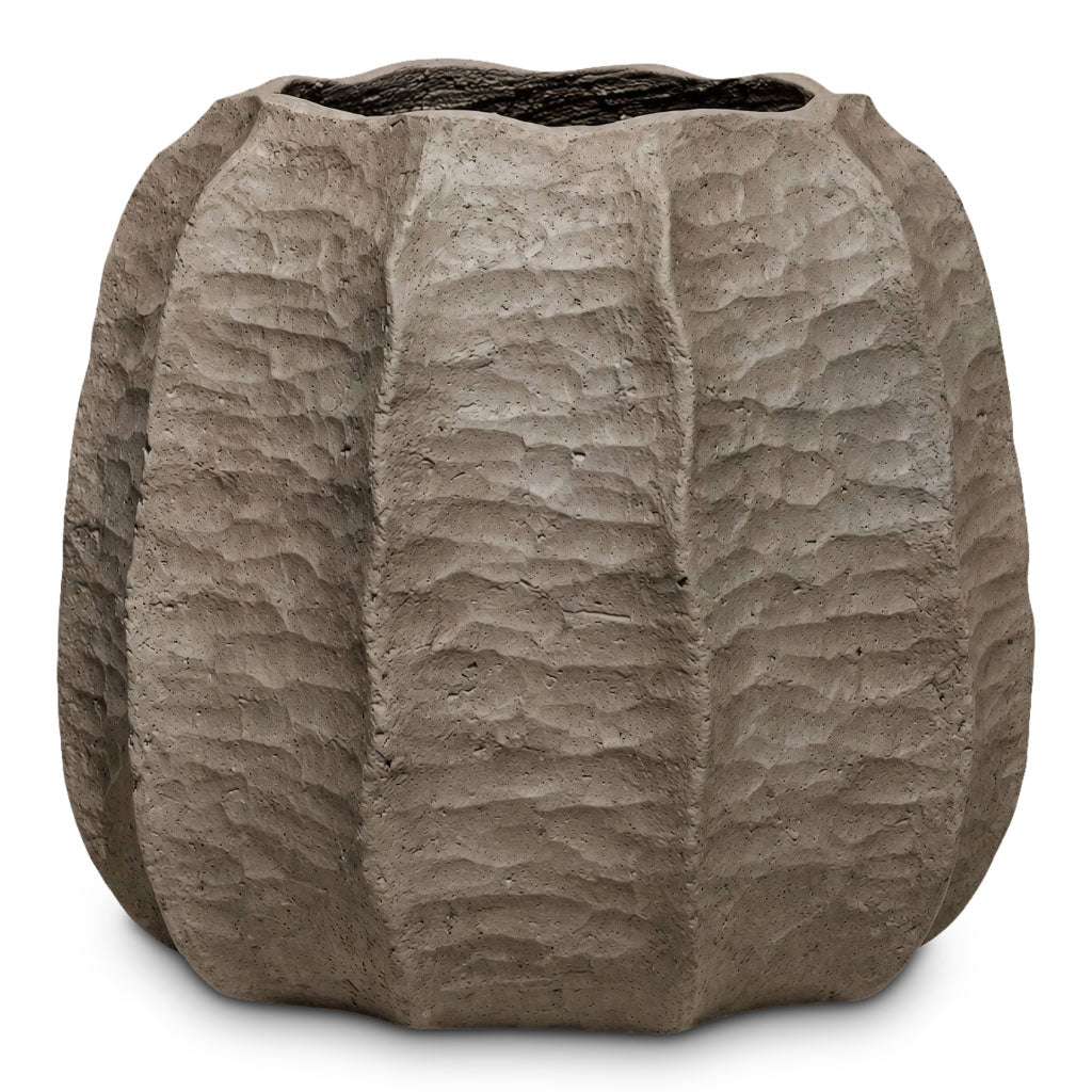 Gobi Mid Calima Planter Burnt Umber 34x32cm