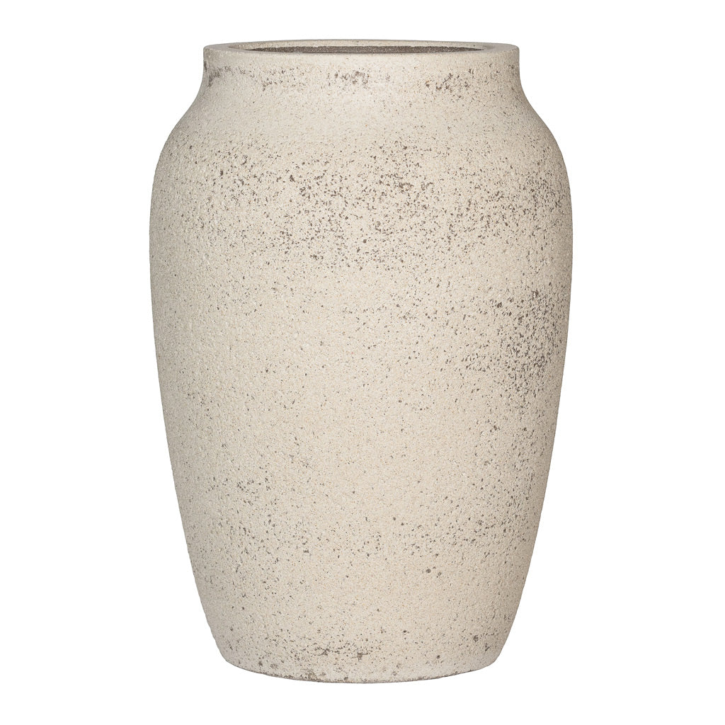 Hera Mediterranean Planter - Chalk White