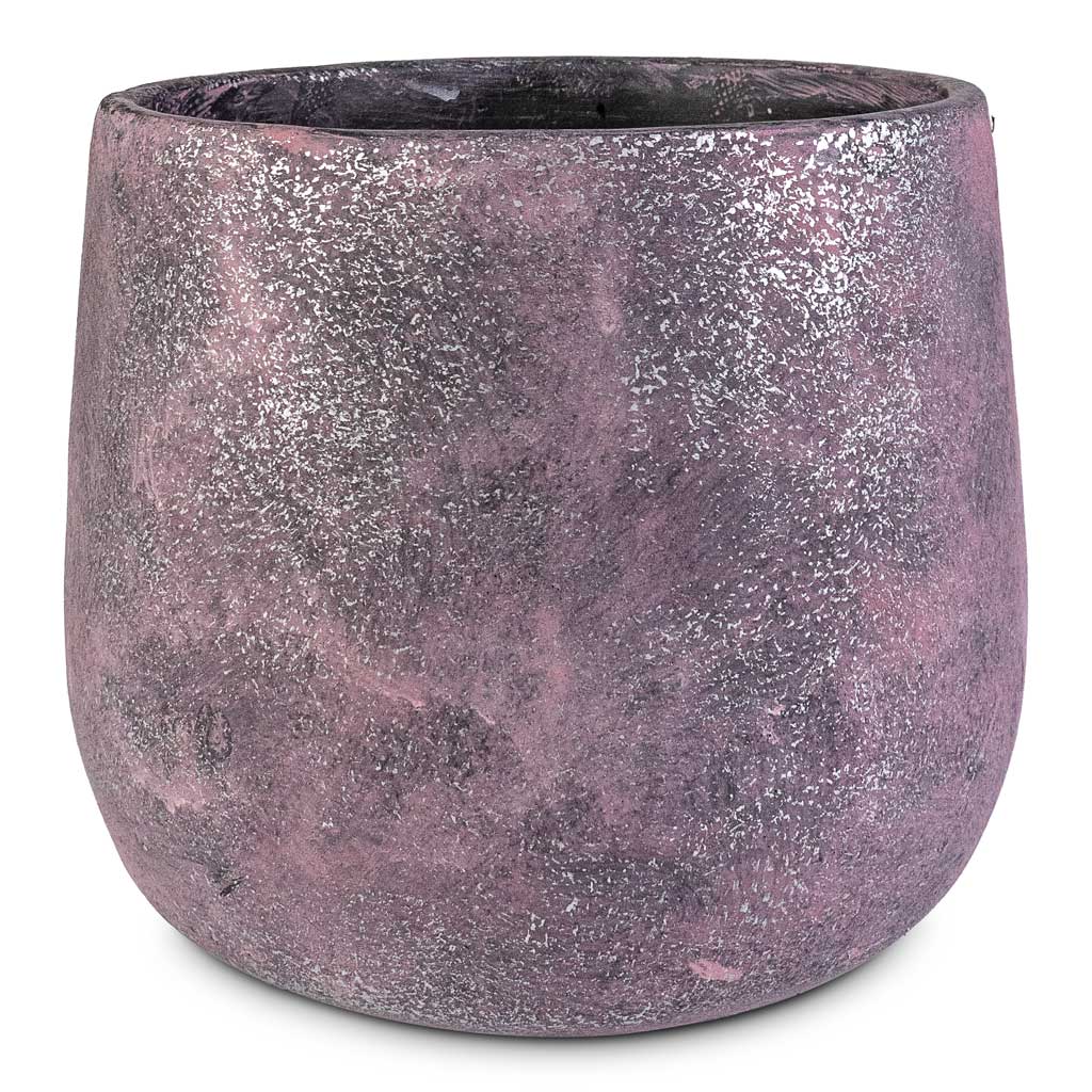 Jules Pot Shiny Purple 23x20cm