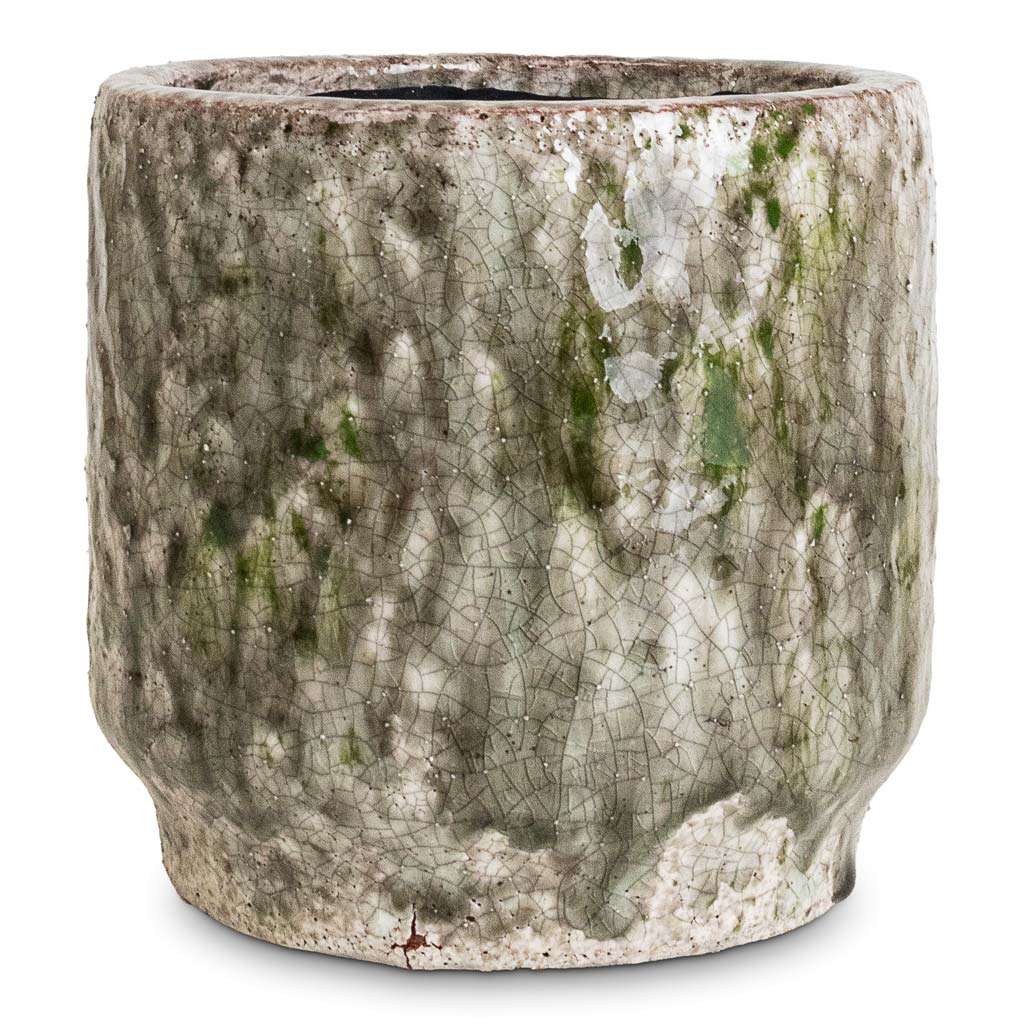 Julian Plant Pot - Moss 14x14cm