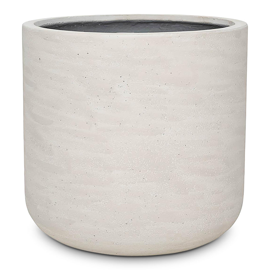 Jumbo Charlie Planter Ivory Washed - 53x52cm
