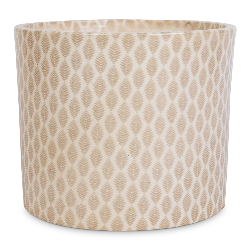 Lazzaro Plant Pot - Taupe Garland