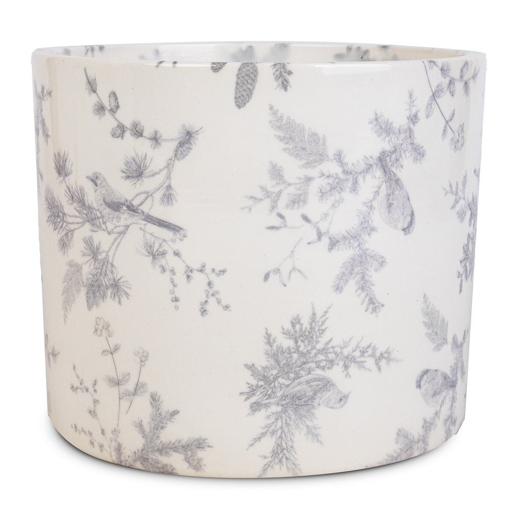 Lazzaro Plant Pot - Vintage Bird Small