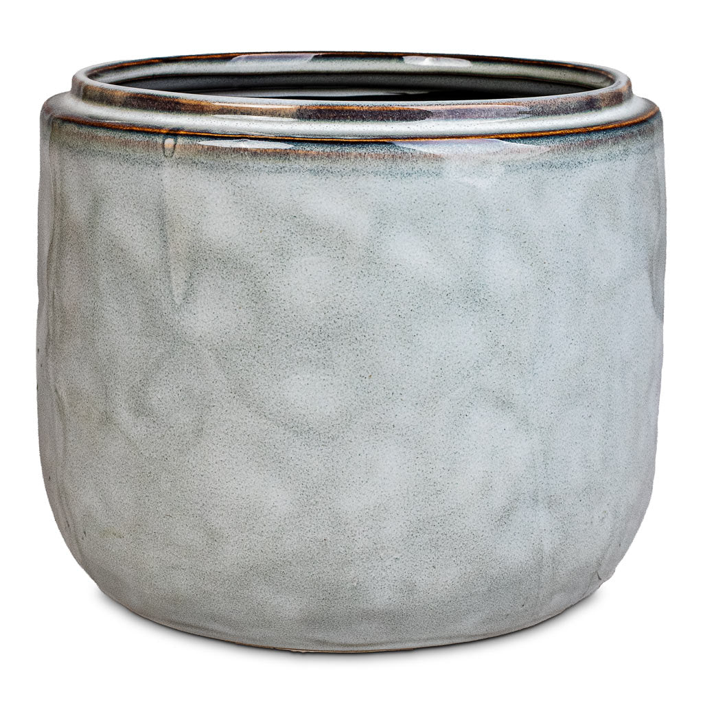 Mabel Plant Pot Ice Blue 21x17cm