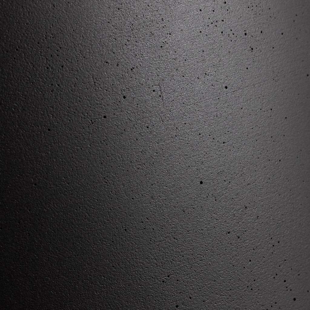 Max Refined Planter Volcano Black Close Up