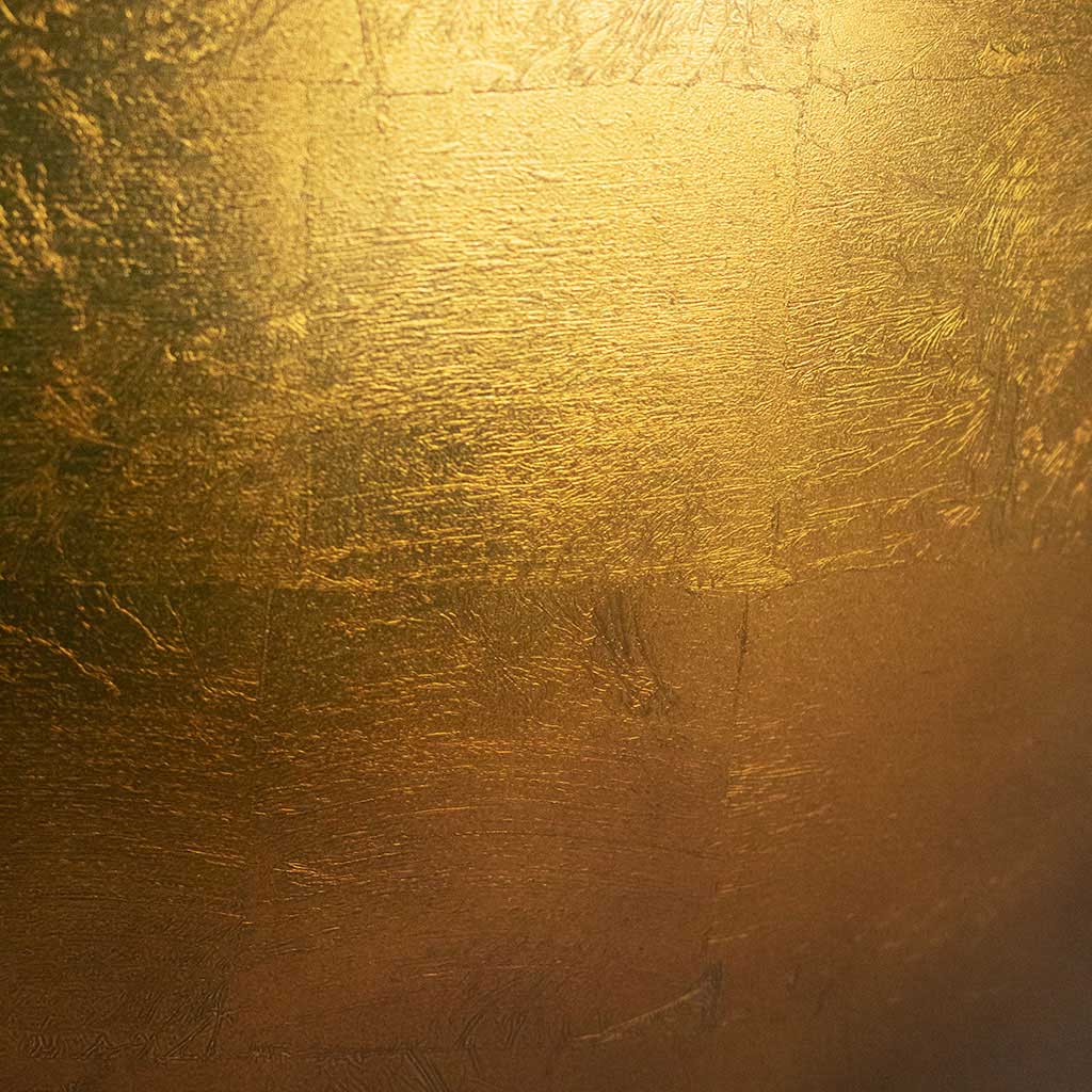 Metallic Plant Bowl - Matt Honey