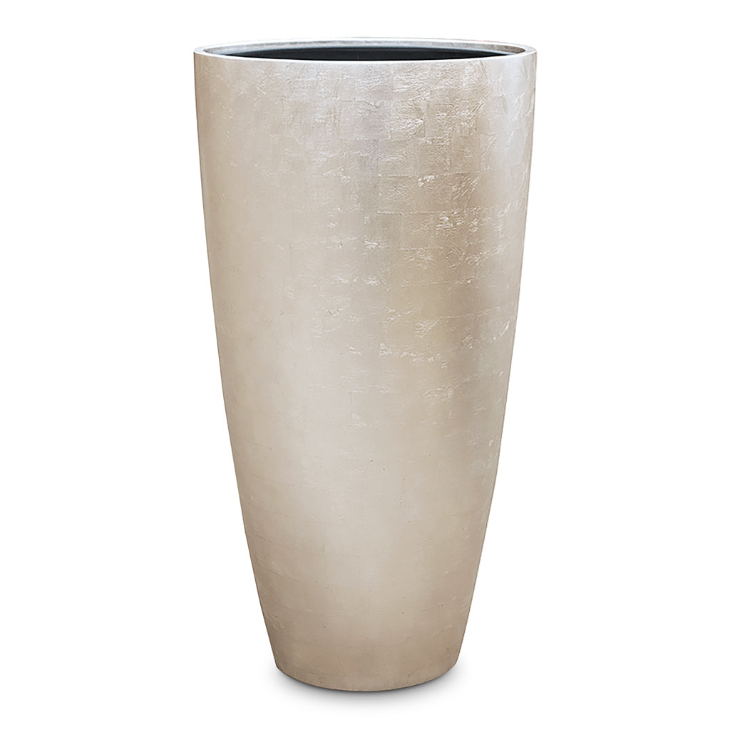 Metallic Partner Planter Light Champagne - 40x75cm