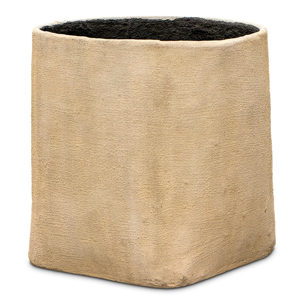 Misa Sabi Cube Planter Wabi Beige 40x40x40cm
