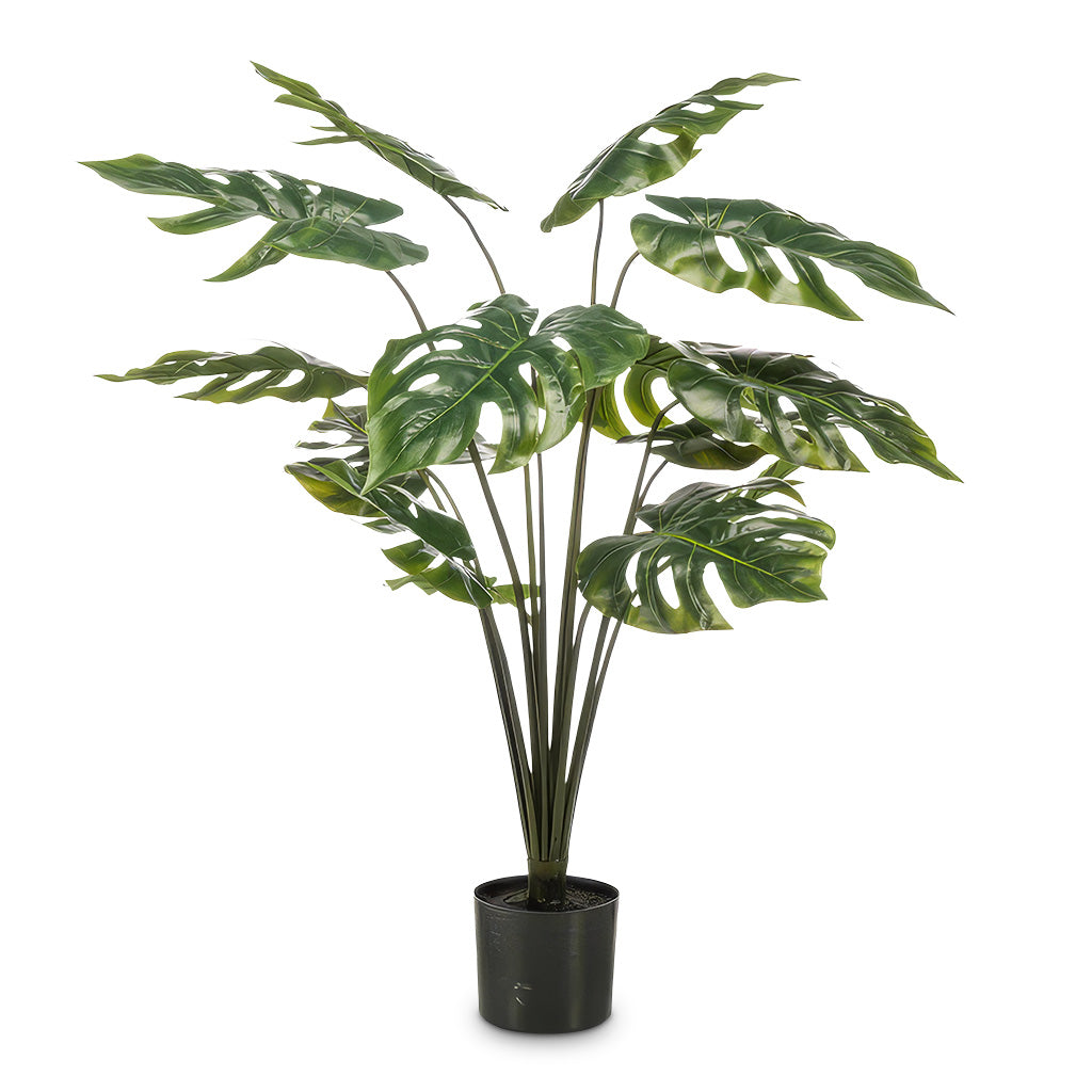Monstera Swiss Cheese Plant Potted 95cm Artificial