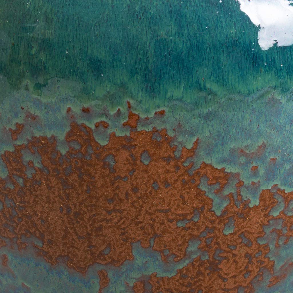 Mystic Planter - Metallic Ocean Surface