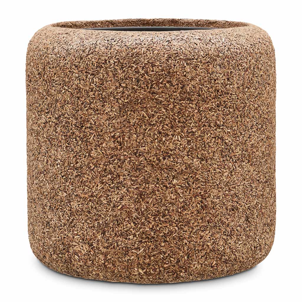 Naturescast Cylinder Planter - Natural