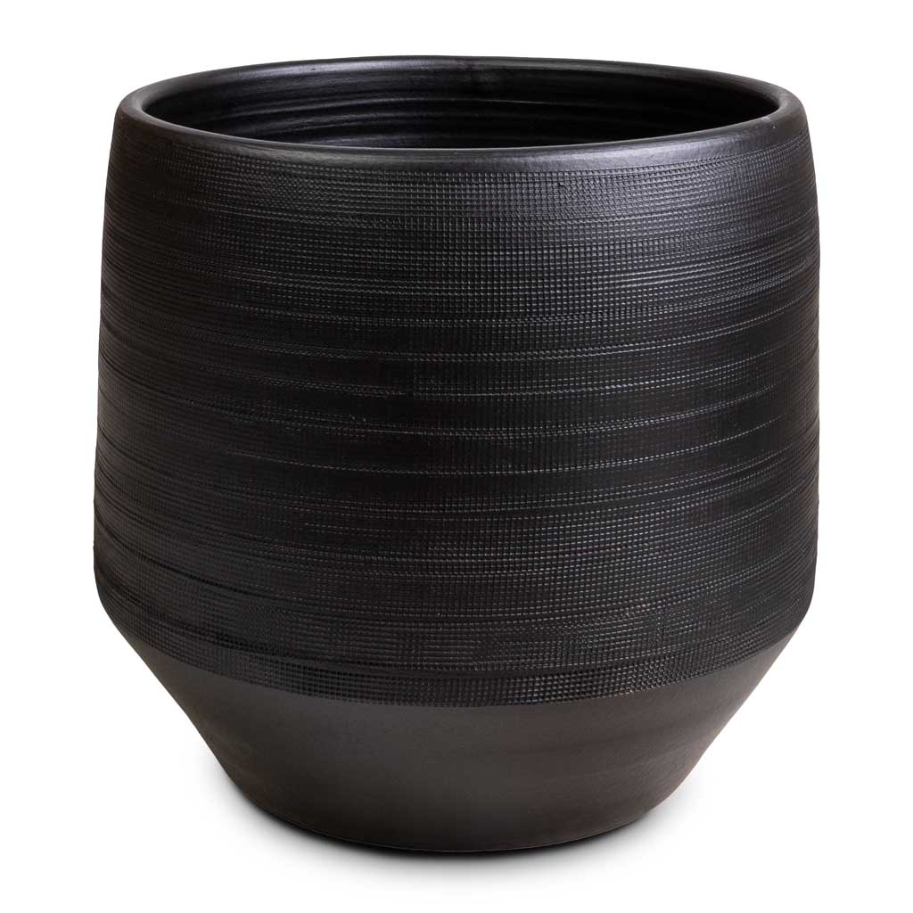Norell Plant Pot - Black - XL