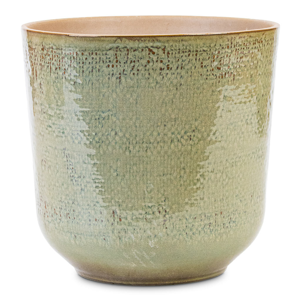 Nouri Pot Moss Green 20x19cm