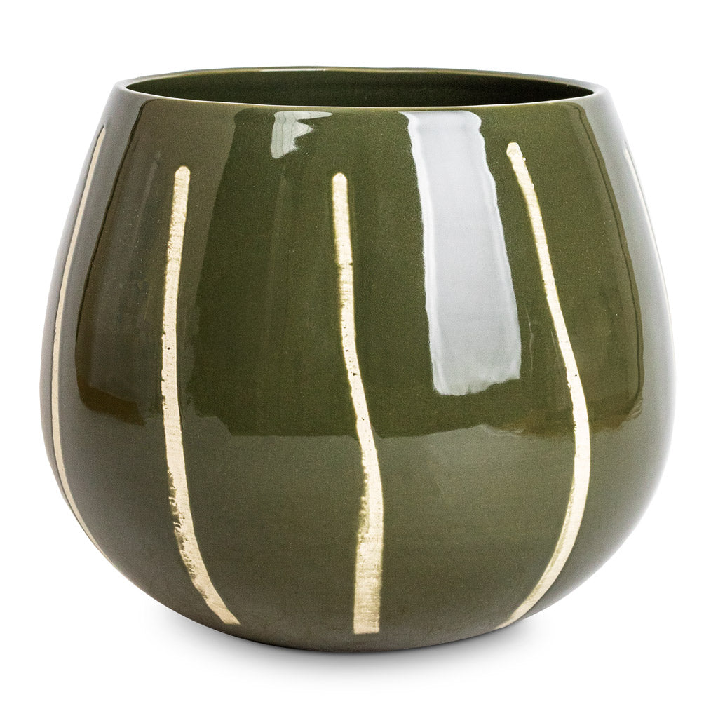 Nova Plant Pot - Green
