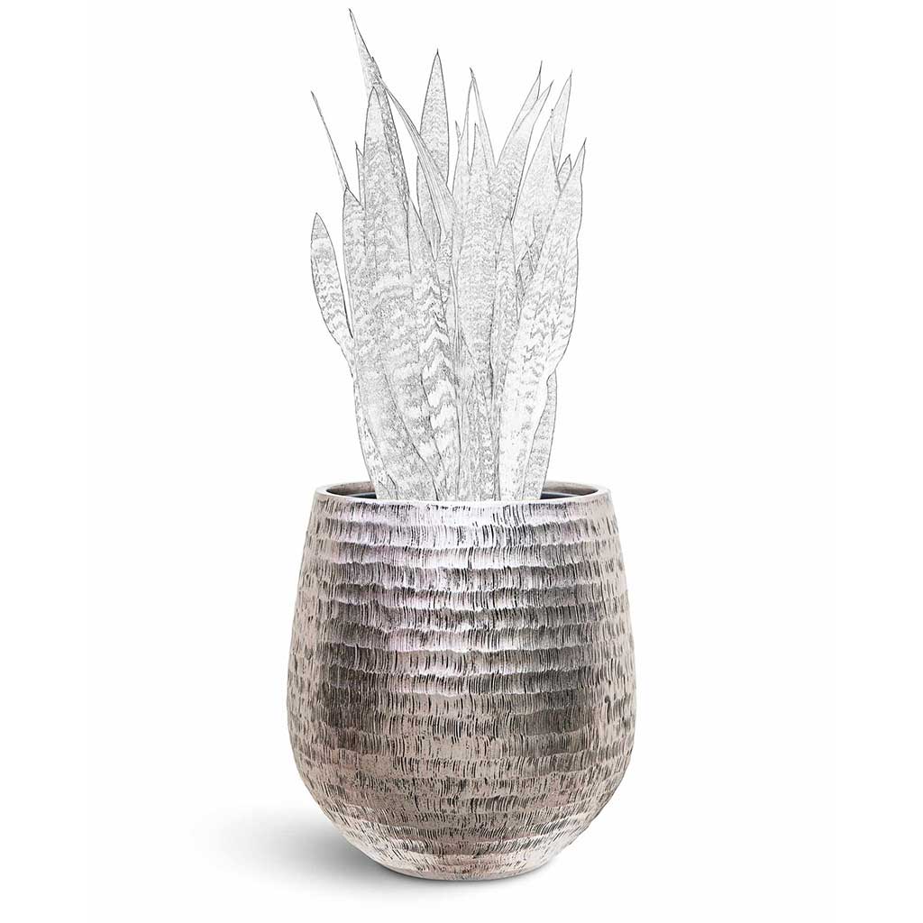 Opus Hammered Darcy Planter - Large Plant Display