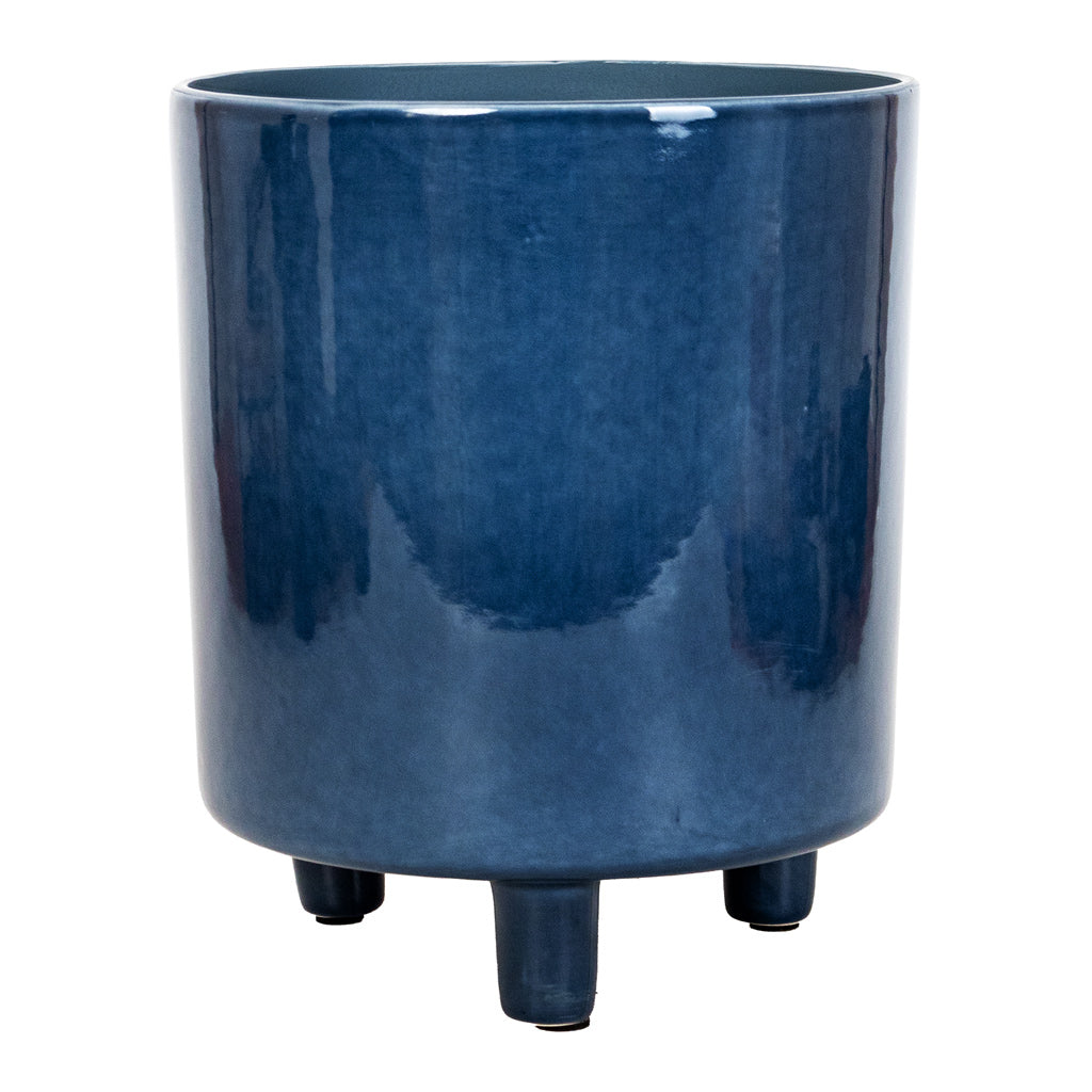Pisa Plant Pot - Navy - 20 x 24cm
