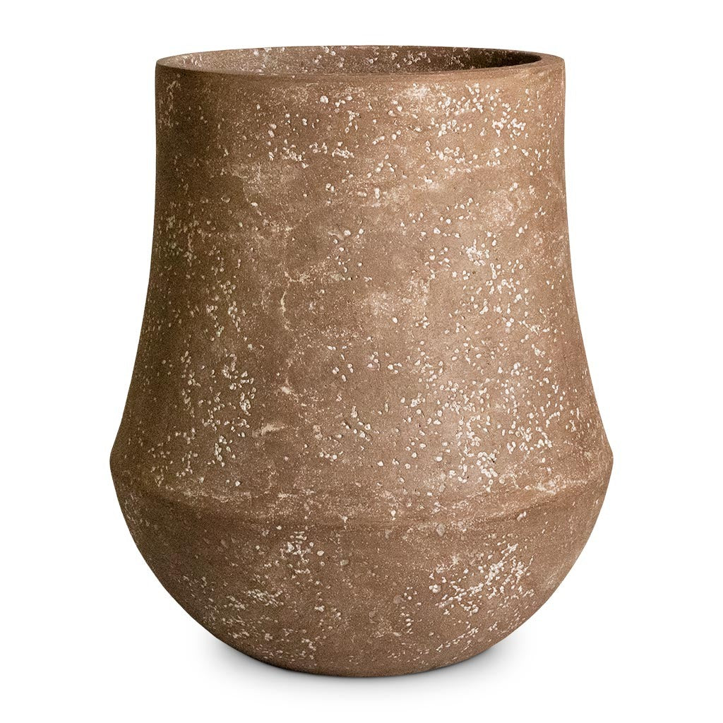 Polystone Coated Darcy Planter - Rock