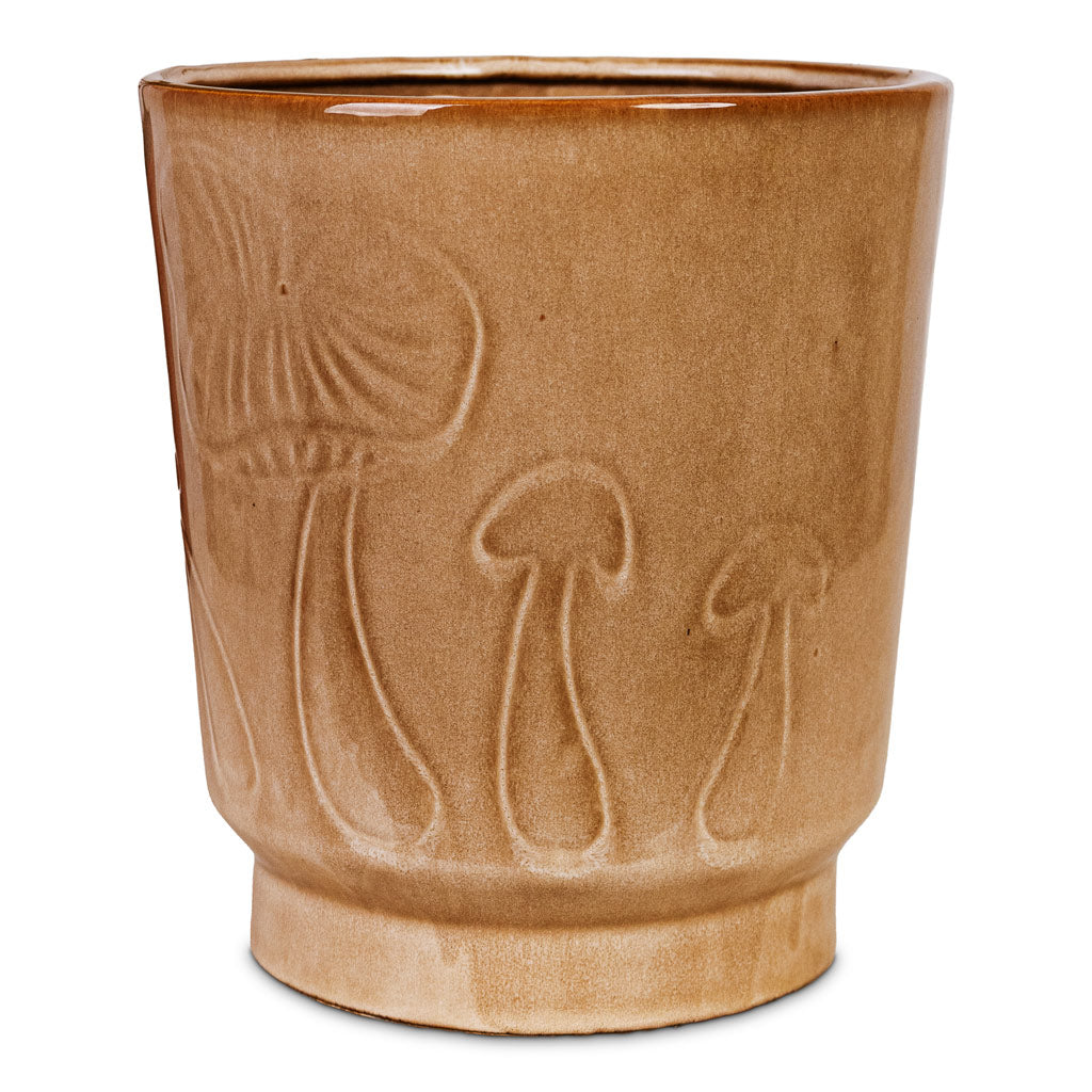 Porchini Glaze Pot Toasted Caramel 18x20cm
