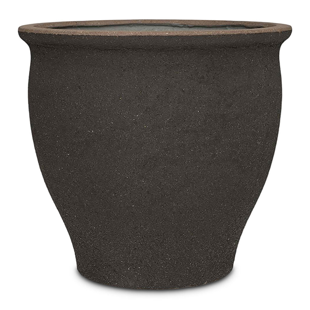 Poseidon Mediterranean Planter Umber Brown 63.5x58cm