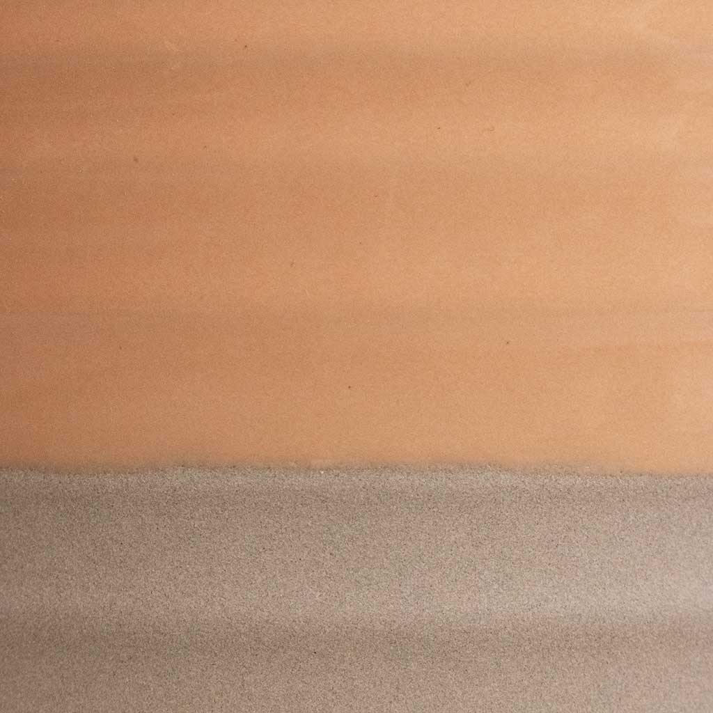 Puro Ripple Plant Pot - Peach Surface