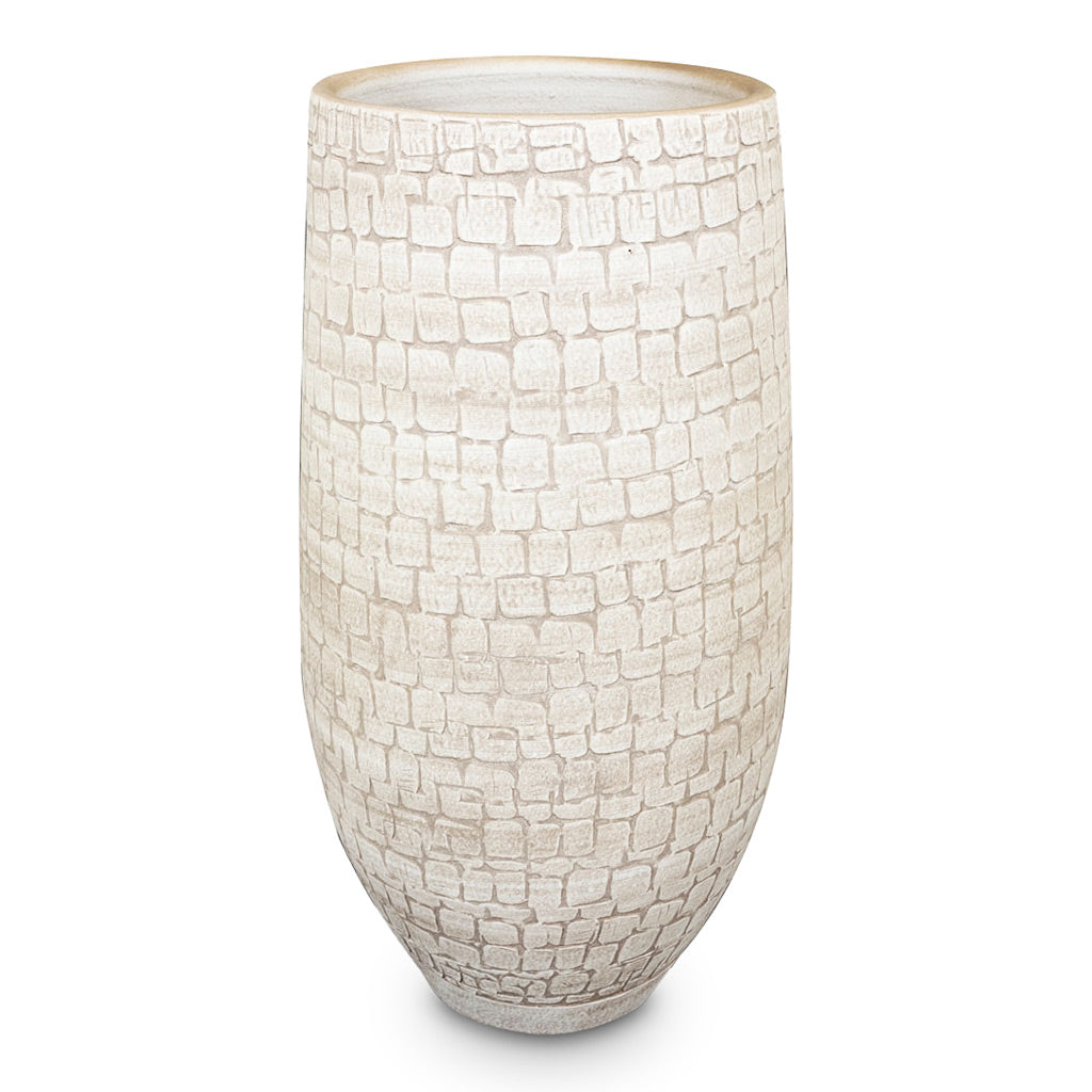 Renzo Vase Sand - 31x68cm
