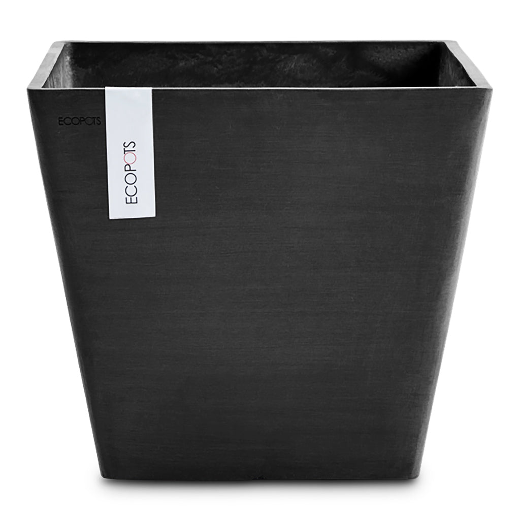 Rotterdam Cube Planter Slate 30x30x26cm