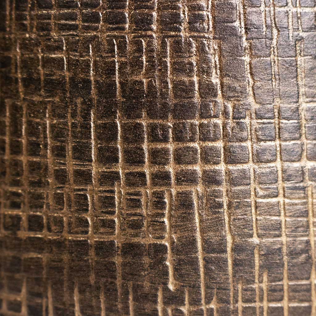 Ryan Plant Pot - Shiny Gold Swatch