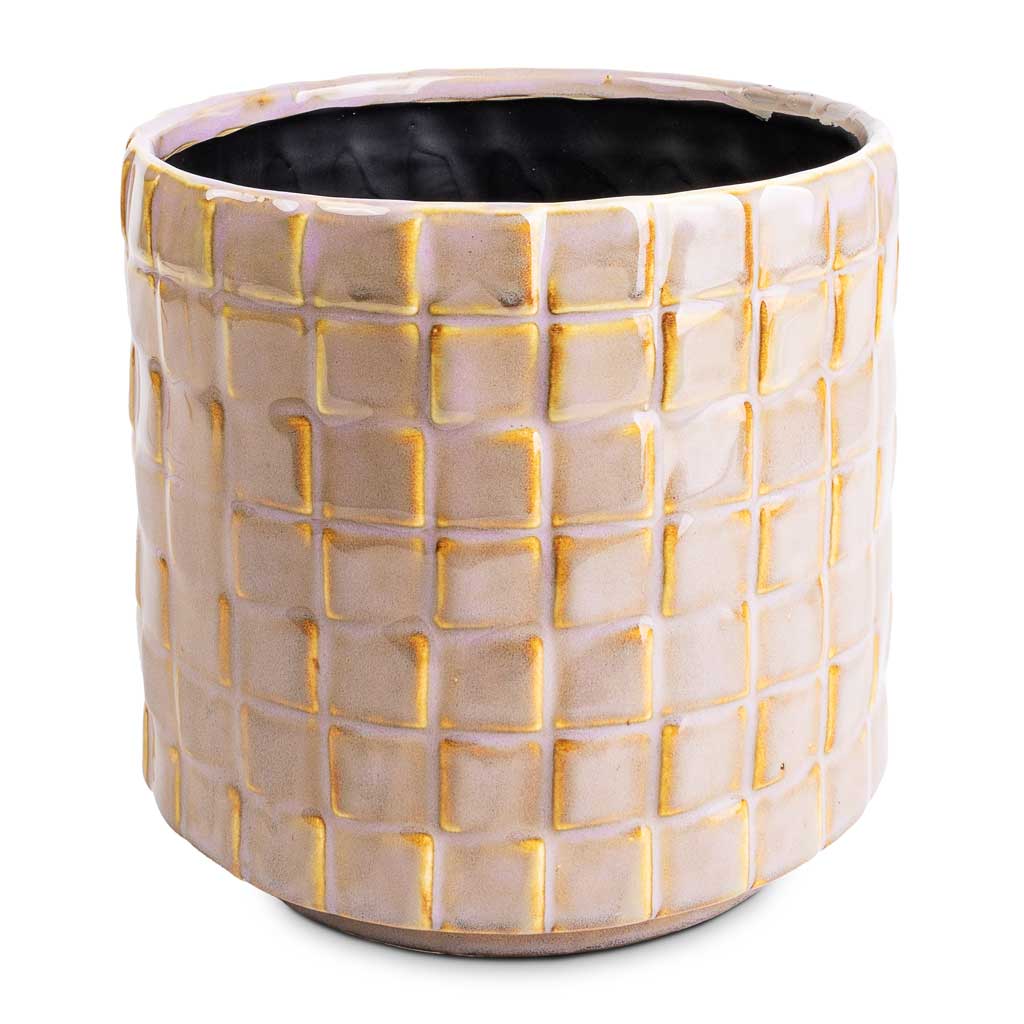 Stian Plant Pot - Soft Nougat - Medium