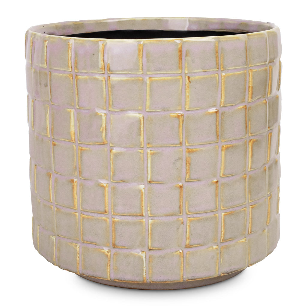 Stian Plant Pot - Soft Nougat Medium