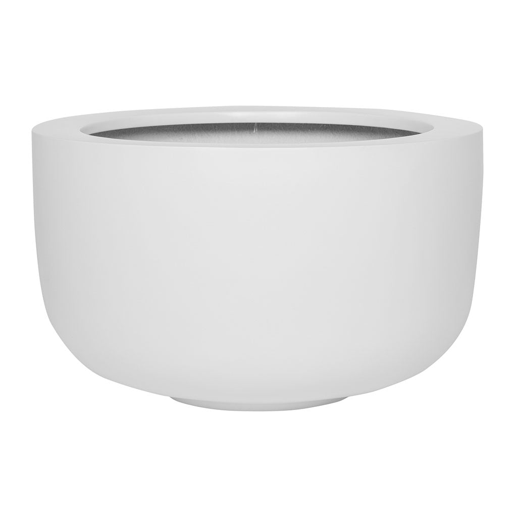 Sunny Essentials Bowl Planter - Matt White XL