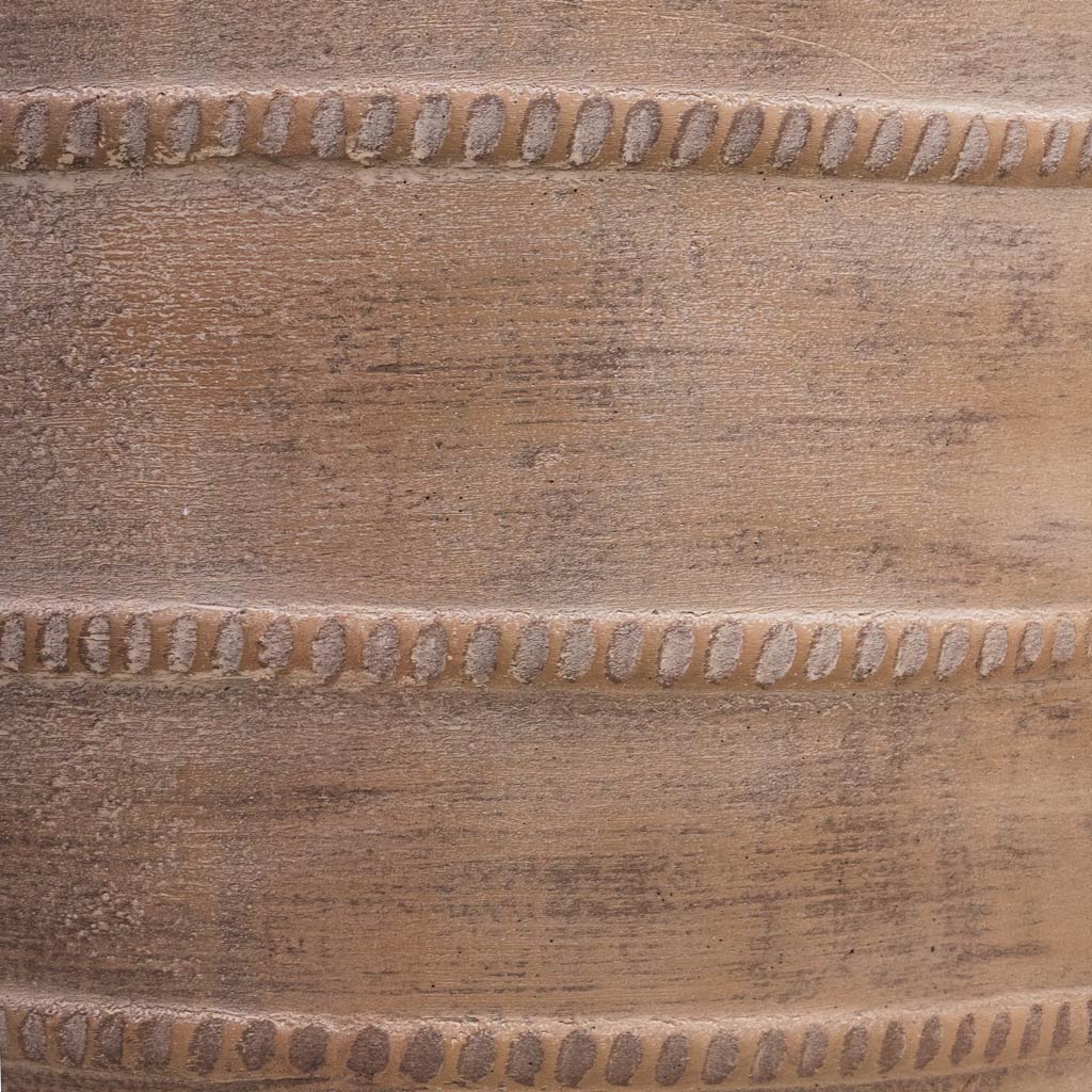 Treasure Selena Planter - Chalk Beige Rope Detail